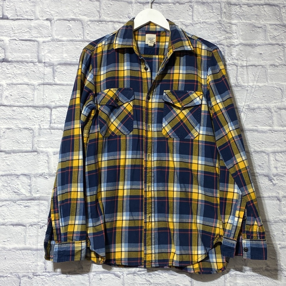 Land’s and canvas men shirt